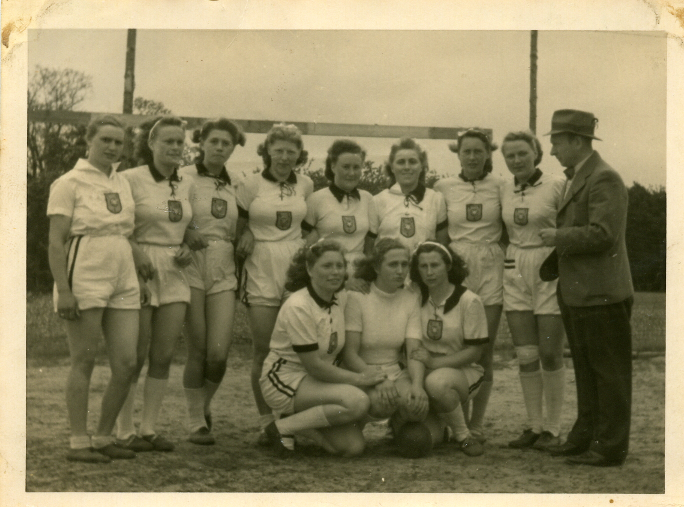 TUS-Gahlen Damen-Handballmannschaft 50er Jahre